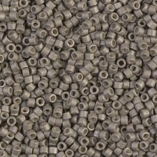 Miyuki delica Beads 11/0 - Galvanized matted pewter DB-1169